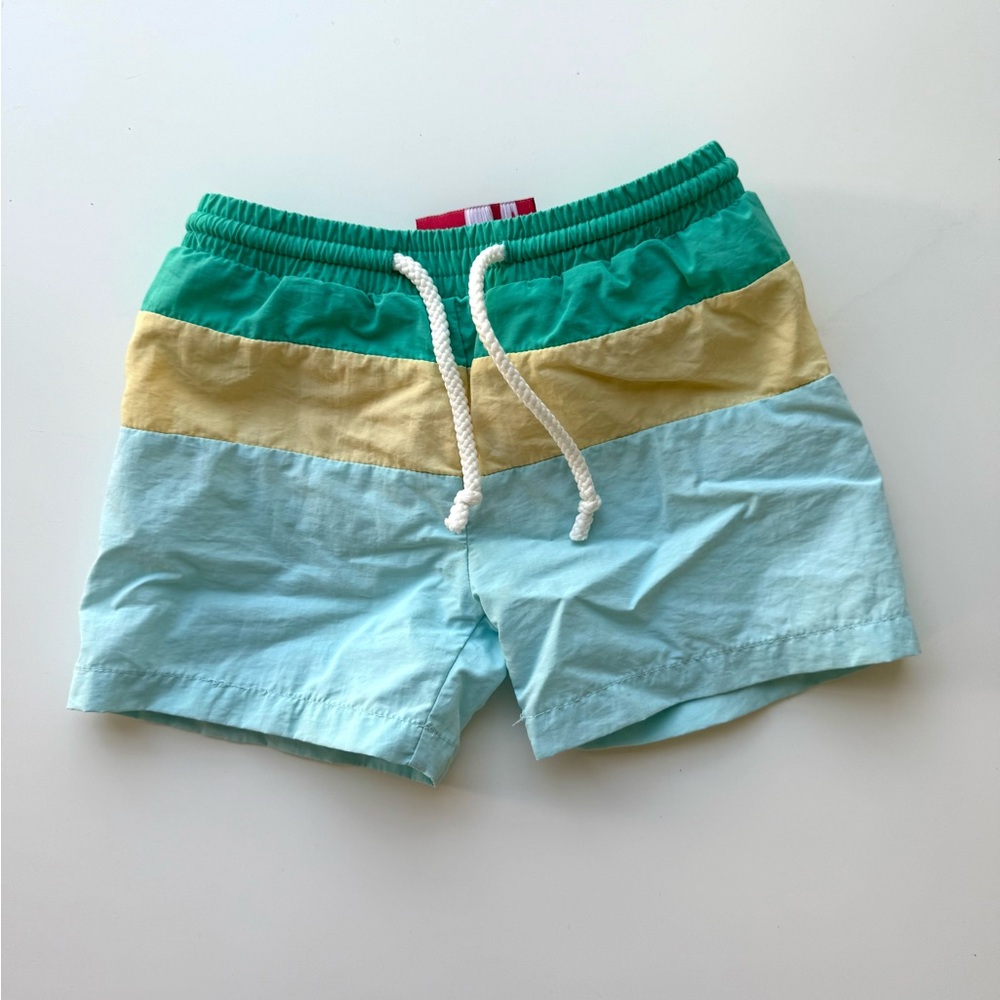 Millie Jay Baby Boy Stripe Swim Trunks Swimsuit size 24M 2T